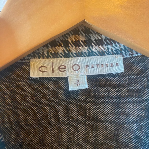 two piece cleo petites tartan pantsuit - Picture 4 of 9
